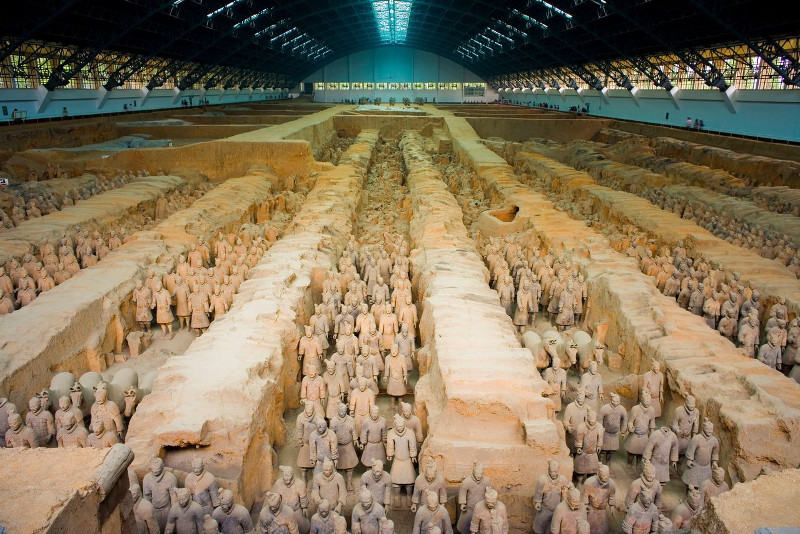 armée de terre cuite armée de terre cuite
