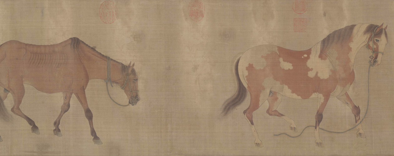 Peinture équestre de Ren Renfa