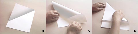 Diagramme d'origami d'avion planeur en papier : modèle dc 3