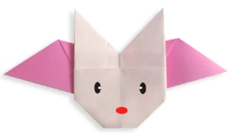 Origami de chauve-souris - image de menu