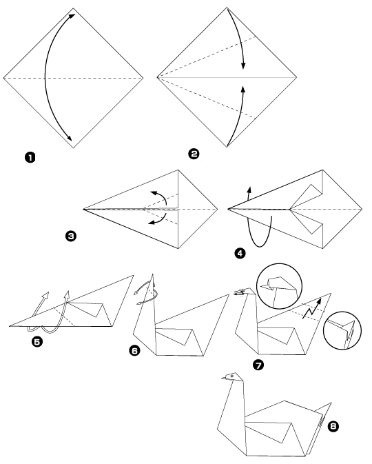 Origami de Cygne