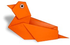 Oriogami de Canard - menu