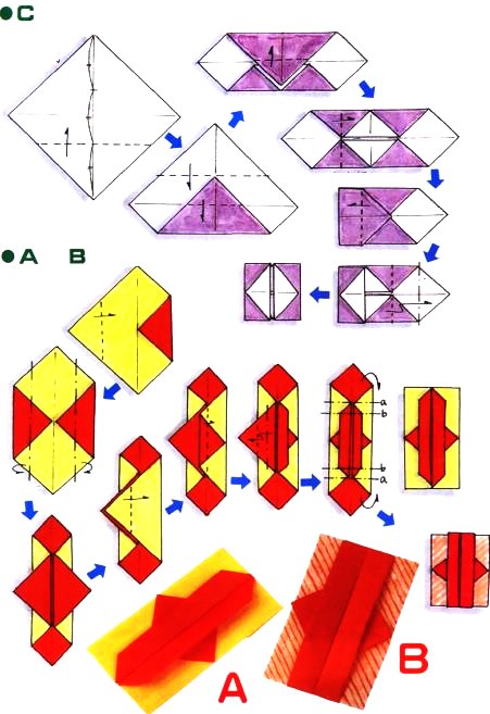Origami d'enveloppe chinoise