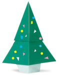 Origami de sapin de Noël