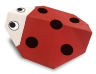 Origami de coccinelle