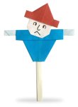 Origami d'épouvantail