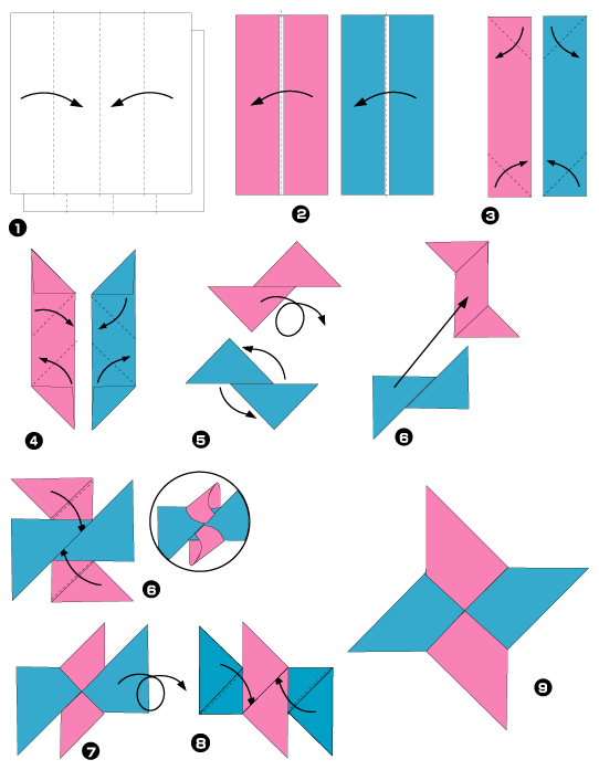 Origami d'hélice