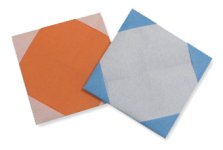 Pochwyt na szklanki origami