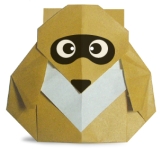 Origami de raton laveur - manu