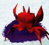 Origami du zodiac cancer - menu