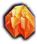 Origami zodiac gémeaux
