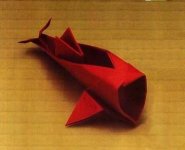 Origami du zodiac : poisson