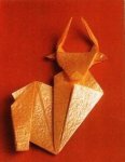 Origami du zodiac : le taureau