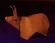 Origami du zodiac : taureau
